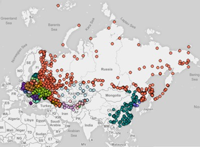 Future of Life Institute’s digitized target map. Image: Future of Life/NUKEMAP